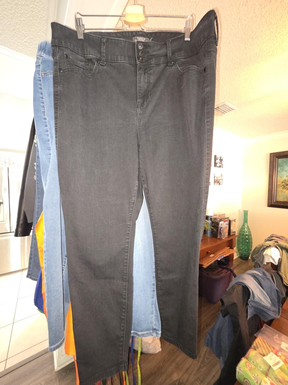 Torrid Black High-Rise Jeggings — Straight Leg